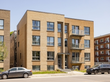 Axe sur St-Laurent 2 - New condos in Parc-Extension with model units currently building with elevator with outdoor parking near a train station: 3 bedrooms, < $300 000