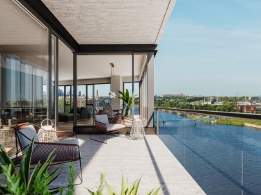 Galdin on the Canal - New condos in Verdun registering now move-in ready with indoor parking near the metro with pool: 1 bedroom, $800 001 - $900 000