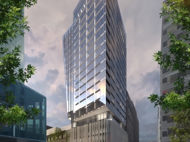 Impria - New condos in Saint-Michel with model units move-in ready currently building with elevator with outdoor parking with indoor parking near the metro with pool: Studio/loft, $300 001 - $400 000
