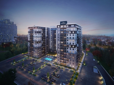 Sola - New Rentals in Fabreville currently building with elevator with outdoor parking with indoor parking near the metro: 1 bedroom, $800 001 - $900 000