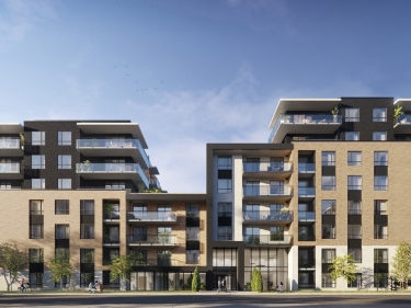 Citt Condos - New condos in Saint-Michel move-in ready with outdoor parking near the metro near a train station with pool with gym: 3 bedrooms, $300 001 - $400 000