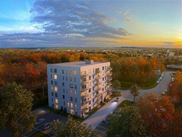 Evado Appartements - New Rentals in Boisbriand with model units with pool: $700 001 - $800 000