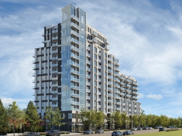 FLEMING SUR LE PARC - New condos in NDG registering now with elevator with outdoor parking near a train station: 1 bedroom