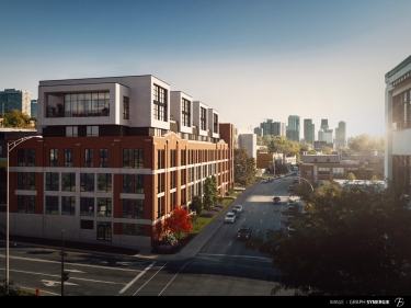 Labo Habitats Locatifs - New condos in Montreal currently building with indoor parking near the metro with pool with gym: 2 bedrooms, < $300 000