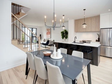 Capella - Urban Houses - New houses in Otterburn Park with model units move-in ready with outdoor parking with indoor parking with gym: 2 bedrooms