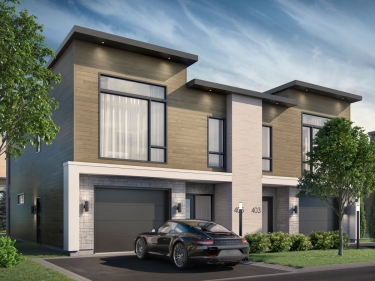 Bacit Duo - Maisons Unifamiliales Jumeles - New houses in Lachute registering now with elevator with indoor parking with gym: 1 bedroom