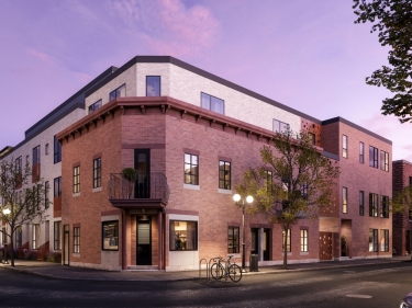 920 Duluth - Townhouses and Condominiums - New houses in Saint-Henri with model units move-in ready currently building with outdoor parking near a train station with pool with gym: 2 bedrooms