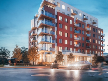 GEORGES HENRI CONDOMINIUMS BOUTIQUE - New condos in Saint-Constant with model units move-in ready with outdoor parking with indoor parking with pool: $400 001 - $500 000