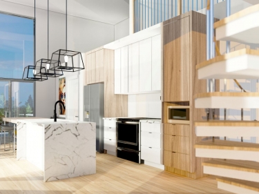 Mdina Condominiums - New condos in Petite-Patrie registering now with elevator: Studio/loft, > $1 000 001