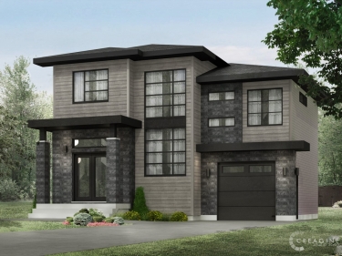 Bois de la Seigneurie - New houses in Joliette with model units with outdoor parking with pool: 3 bedrooms