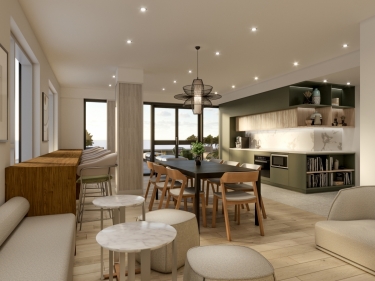 Symbio Habitat Terrebonne - New Rentals in Saint-Flix-de-Valois with model units with elevator with pool: 1 bedroom