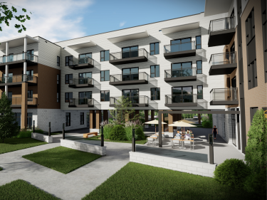 O'Montmartre Rental Condos - New Rentals in Sainte-Sophie with model units currently building with indoor parking: 4 bedrooms and more