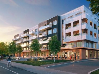 Le Celtis - New condos in Beauharnois registering now near a train station with pool: 1 bedroom, < $300 000