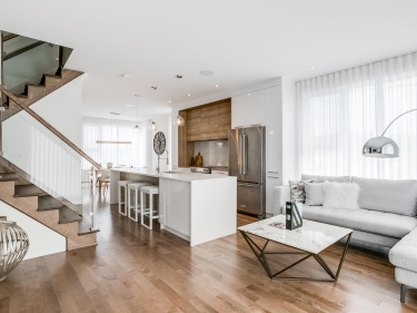 Townhouses | Pur Urbain Candiac - New houses in Lry move-in ready with elevator with outdoor parking with indoor parking near the metro with gym: 3 bedrooms