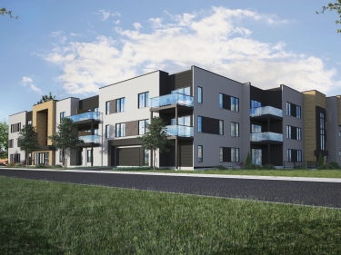 Novo District - Condominiums - New condos in Saint-Jean-de-Matha with model units with elevator with indoor parking near the metro with pool with gym