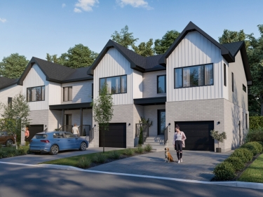 Arion Domaine Nature | Mange - New houses  Saint-Jean-sur-Richelieu move-in ready with elevator with outdoor parking with indoor parking near the metro with gym: 3 bedrooms