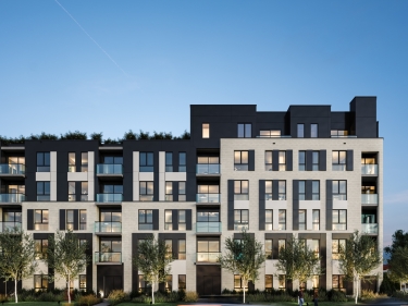 le 7cinq - New Rentals in Laval-des-Rapides registering now with model units with elevator with indoor parking near the metro with pool: 1 bedroom