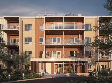 Vallem sur l'eau - Collection Riveraine - New Rentals in Saint-Amable with outdoor parking near the metro: 1 bedroom, $500 001 -$ 600 000
