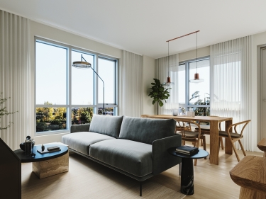 Le Medici - New Rentals in Cote-des-Neiges with indoor parking: 3 bedrooms, $400 001 - $500 000
