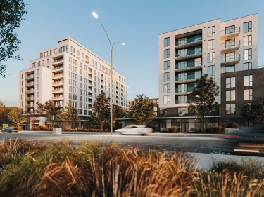 Westwalk | Rental condos - New Rentals in Dollard-des-Ormeaux with elevator with outdoor parking with indoor parking near the metro near a train station with pool: 3 bedrooms, > $1 000 001