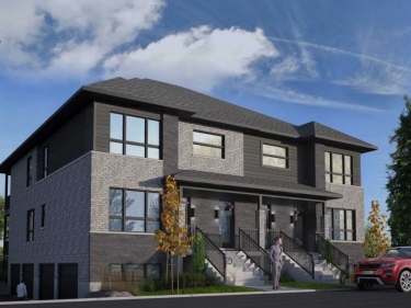 Le Carr Bloomsbury | Condominiums - New condos in Beauharnois registering now move-in ready currently building with elevator with indoor parking near the metro: 2 bedrooms