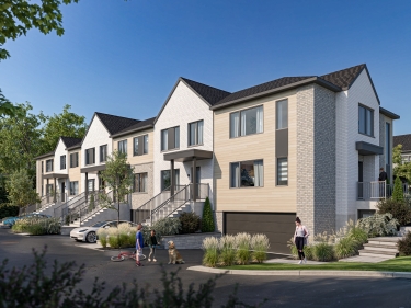 Quartier Galia - New houses in Saint-Bernard-de-Lacolle registering now with model units move-in ready near the metro: 2 bedrooms, $400 001 - $500 000