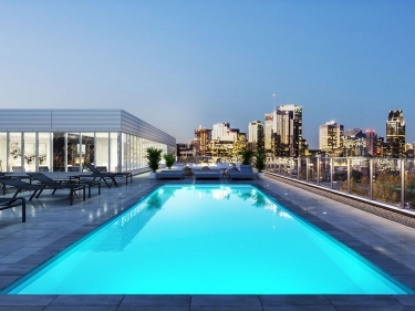 Le Canal 2 - New condos in Little Burgundy registering now move-in ready with pool