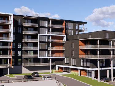 Le Distinction - phase 3 - New condos in Fossambault-sur-le-Lac registering now with model units currently building with outdoor parking with indoor parking near the metro with gym