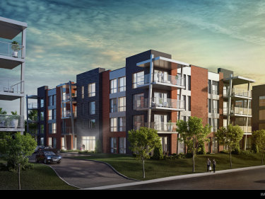 Odysse -  Buildings 5-6-7 & 8 - New condos in Mirabel with model units with indoor parking near the metro with pool with gym: 2 bedrooms