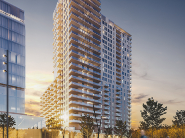 Nobel Condominiums - New condos in Monteregie registering now move-in ready with elevator with indoor parking near a train station with pool with gym: 3 bedrooms