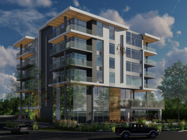 Omega - urban condos - New condos in Saguenay registering now with model units with elevator with indoor parking with pool
