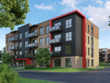 Aristo Condos - phase 3 et 4 - New condos in Lanaudire with elevator with indoor parking for rent: 1 bedroom